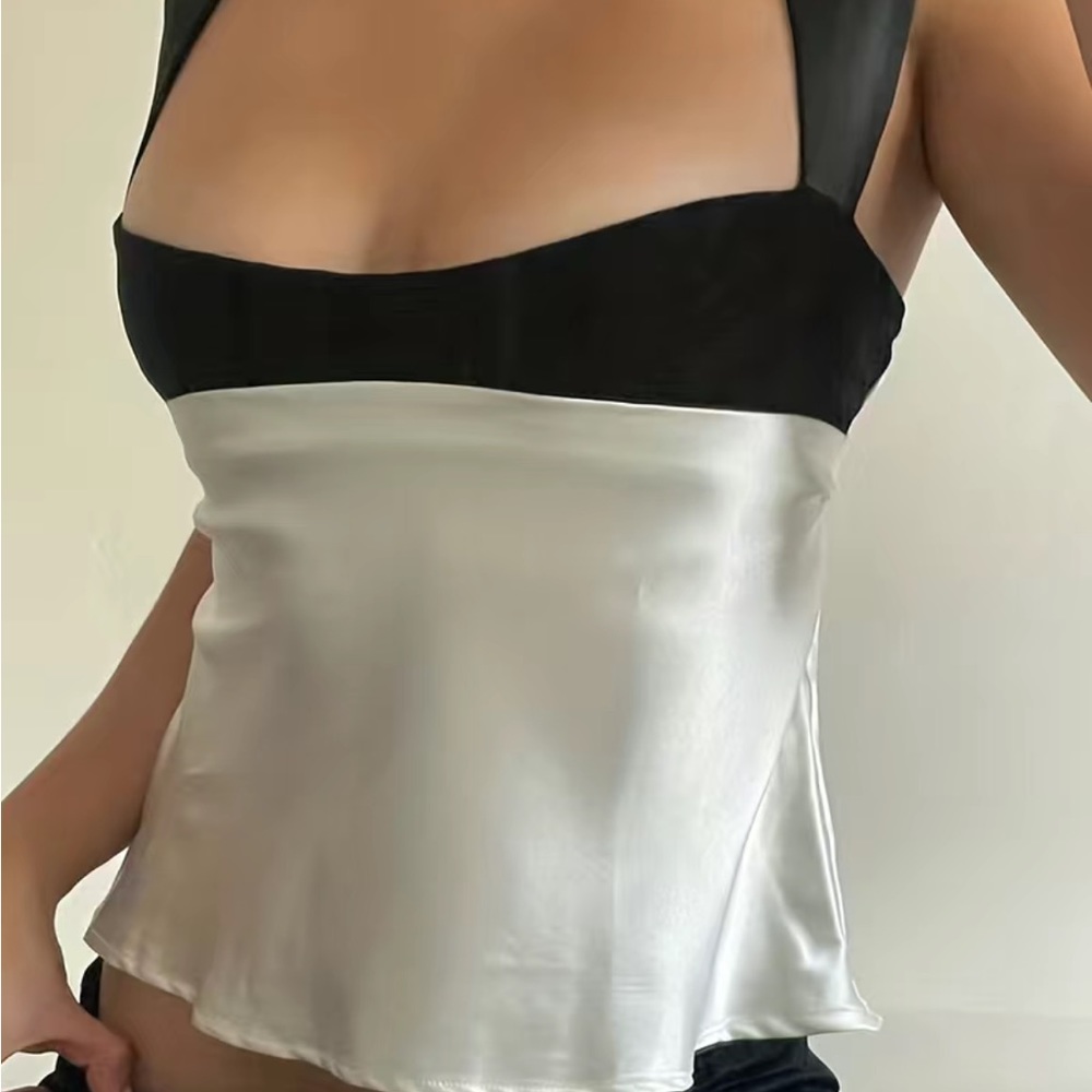 y2k elegant party top